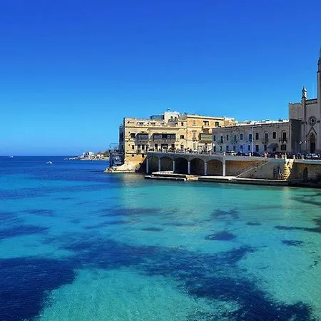 Splendid 2br Apartment, Steps To St Georges Bay * San Ġiljan